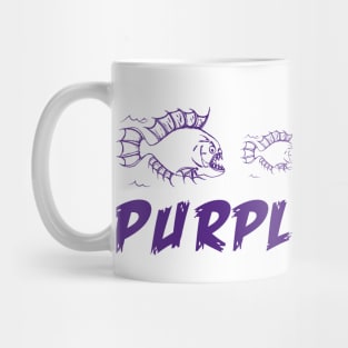 Purple Nasty Piranhas Mug